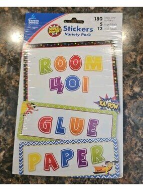 Super Power Variety Sticker Pack Carson Dellosa
